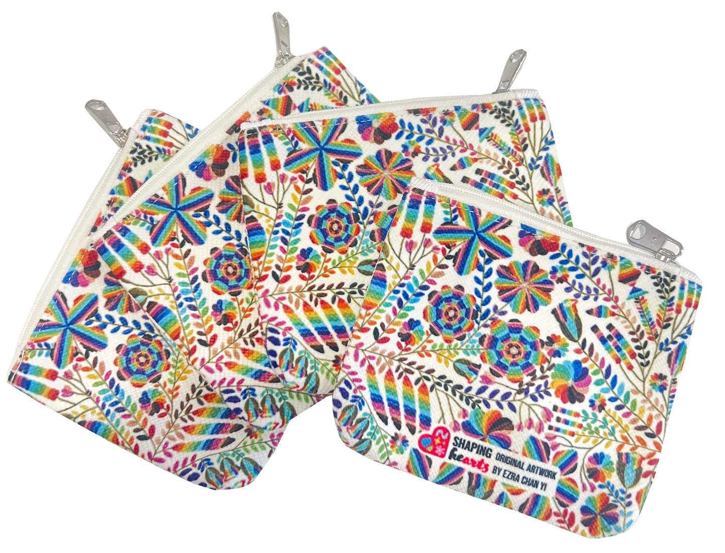 Shaping Hearts "Bloom" Pocket Pouch (1 pc)