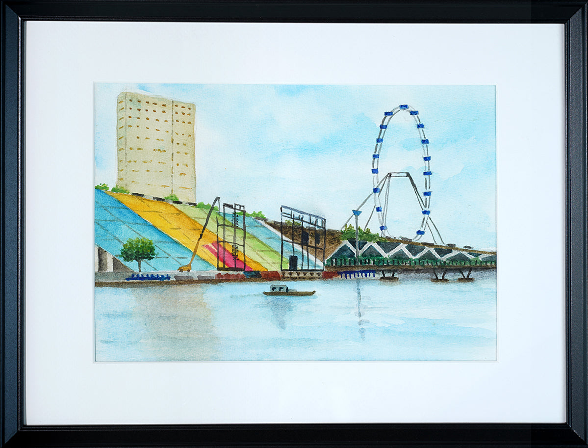 Marina Bay Floating Platform &
 Singapore Flyer