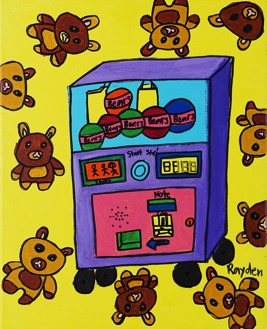 Teddy Bear Vending Machine