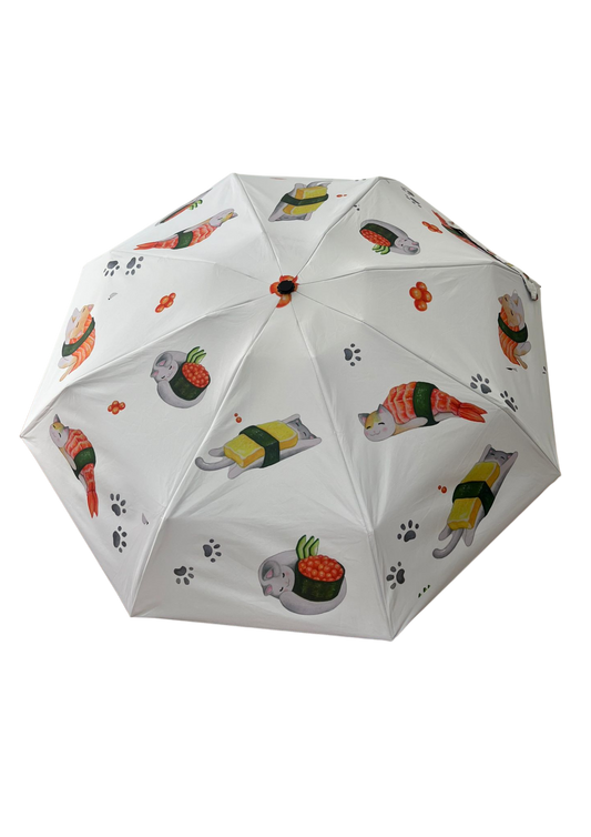 Shaping Hearts "Sushi Miao" Umbrella